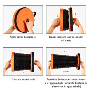 Banqueta Multiuso Portatil | Azul