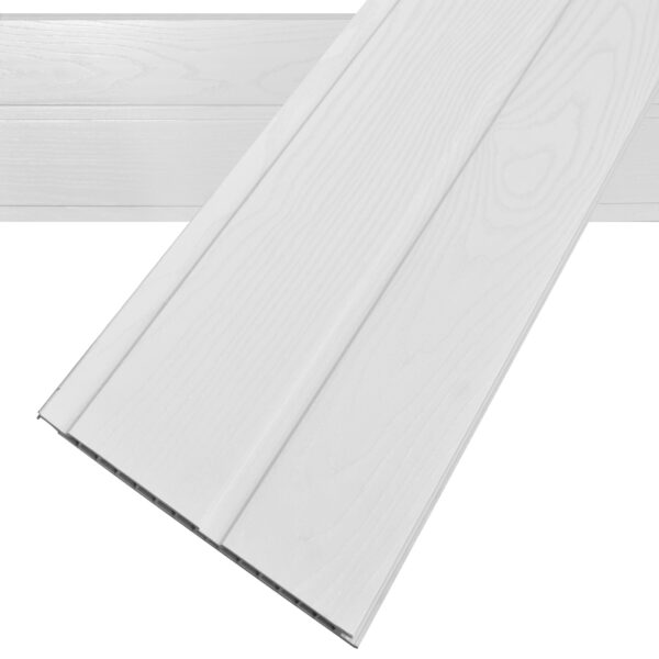Blanco Símil Madera | Machimbre Cielorraso de PVC