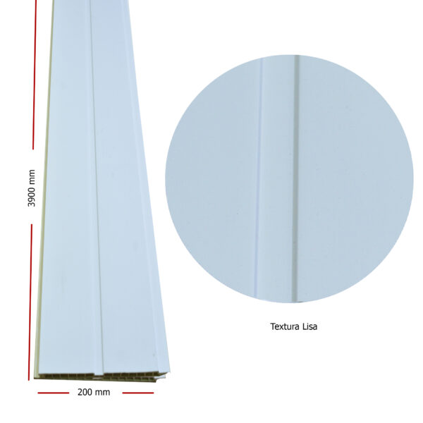 Blanco Liso | Machimbre Cielorraso de PVC - Image 2