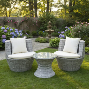 Set de Muebles Rattán Sintético 3 Piezas | Mod.959