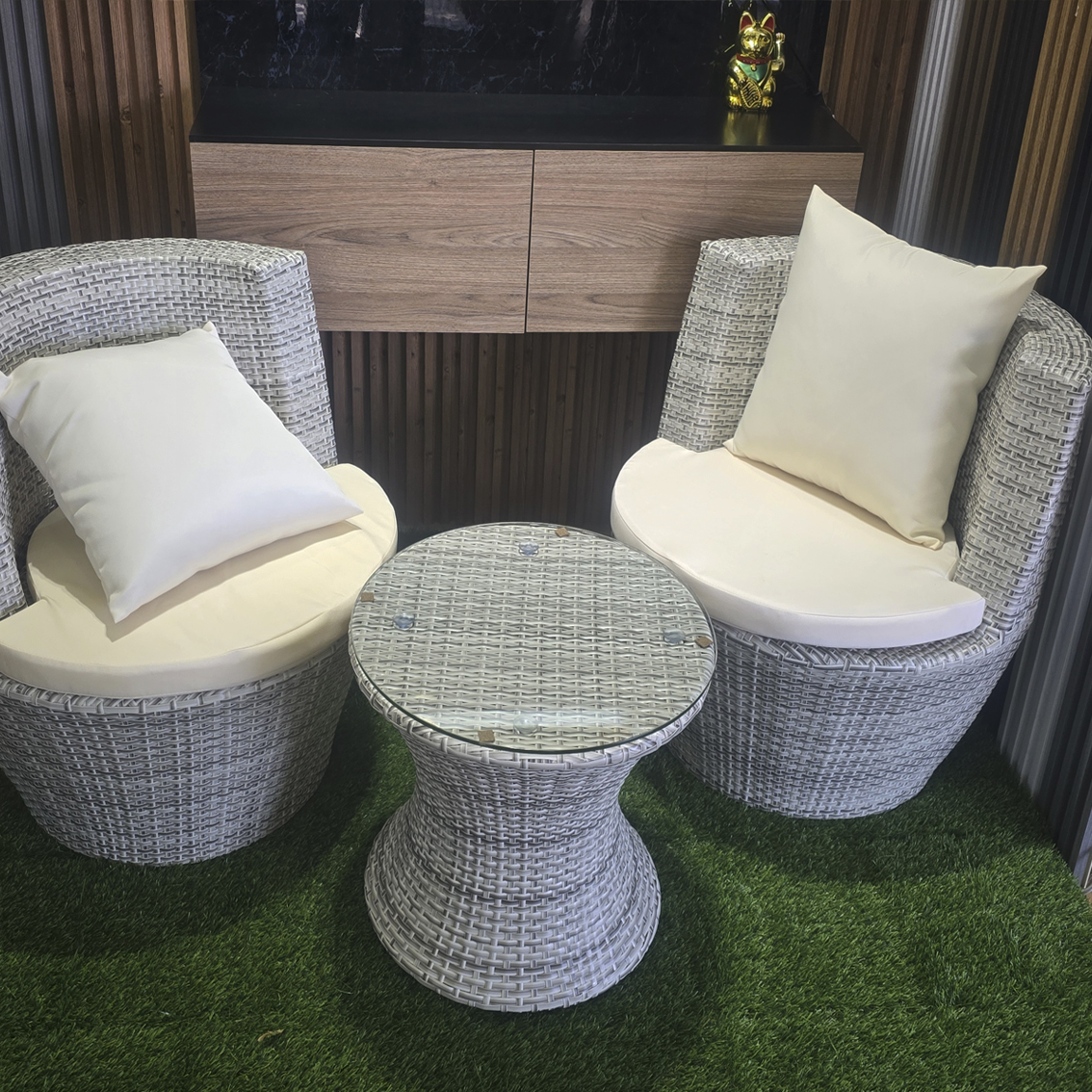 Set de Muebles Rattán Sintético 3 Piezas | Mod.959 - Image 4