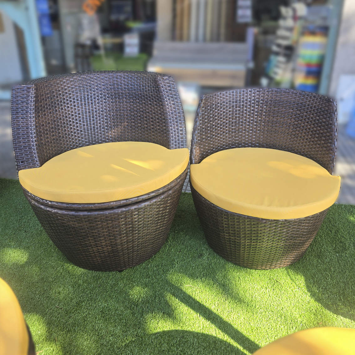 Set de Muebles Rattán Sintético 5 Piezas | Mod.1070 - Image 3