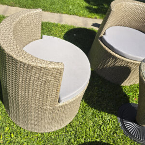 Set de Muebles Rattán Sintético 5 Piezas | Mod.1007