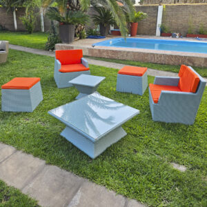 Set de Muebles Rattán Sintético 6 Piezas | Mod.1069