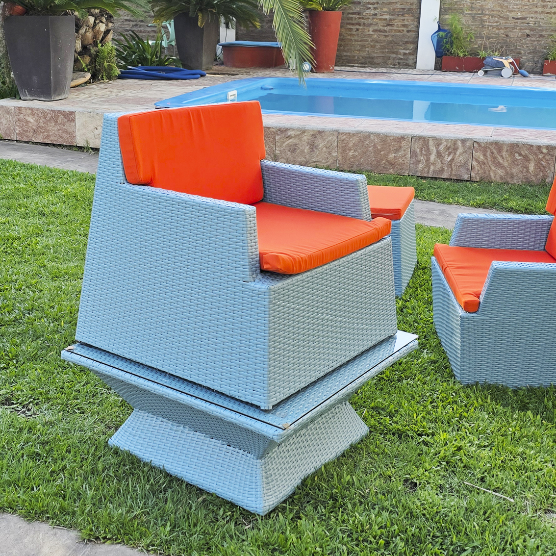 Set de Muebles Rattán Sintético 6 Piezas | Mod.1069 - Image 6