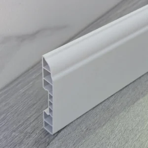 WHITE – Zócalo PVC Pegar/Encastrar