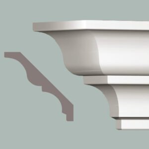 AT 76 | Moldura para techo 76x76x2000mm