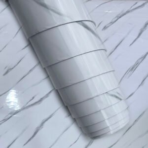 F-92 | Placa PVC Simil Mármol Autoadhesiva x Rollo